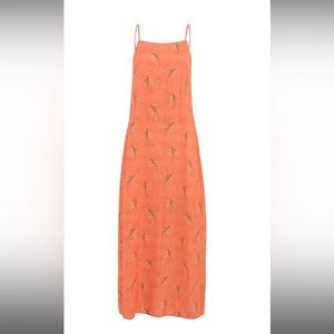 JAXSEA Maui Made BRAND NEW WITH TAGS luxe maxi papaya palm print
